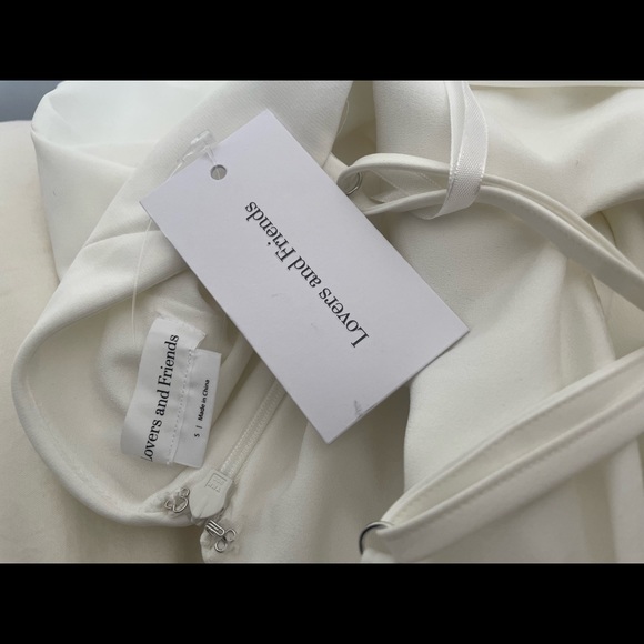 Lovers & Friends Riya Gown in white, NWT. - Picture 5 of 6